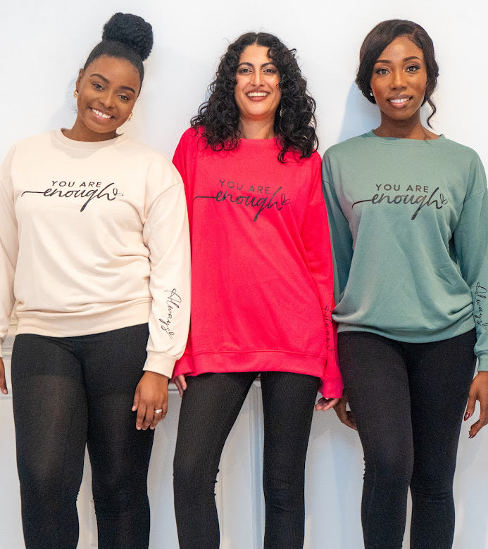 You are Enough soft Sweatshirt